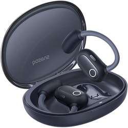 完全ワイヤレスイヤホン オープンイヤー型 Buetooth対応 Cosmic Black Eli Sport 1-K