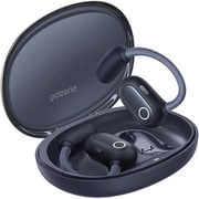 完全ワイヤレスイヤホン オープンイヤー型 Buetooth対応 Cosmic Black Eli Sport 1-K