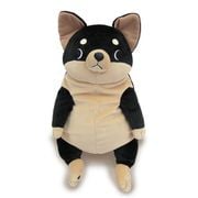 MOCI-0350B もちシリーズ もちちわわ ぬいぐるみ L ブラック