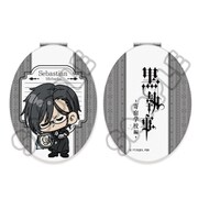 SYNC-KSMCMRD-MA 黒執事 -寄宿学校編- コンパクトミラー（楕円形） M-A セバスチャン・ミカエリス