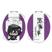 SYNC-KSMCMRD-MH 黒執事 -寄宿学校編- コンパクトミラー(楕円形) M-H グレゴリー・バイオレット