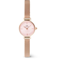 Petite Mini Blush Melrose Rose Gold 19mm レディース メッシュベルト 正規品 2年保証 DW00100743