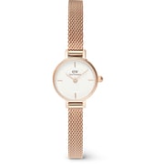 Petite Mini Melrose Rose Gold 19mm レディース メッシュベルト 正規品 2年保証 DW00100744