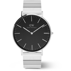Classic Piano Link Onyx Silver 40mm メンズ メタルベルト ブラック 正規品 2年保証 DW00100774
