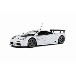S1804108 1/18 マクラーレン F1 GTR ショートテール 1996 ホワイト [ダイキャストミニカー]