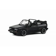S4315802 1/43 フォルクスワーゲン ゴルフ Mk.1 コンバーチブル スポーツライン 1992 ブラック [ダイキャストミニカー]