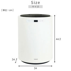 ヨドバシ.com - ヤマゼン YAMAZEN スチーム式加湿器 上部給水