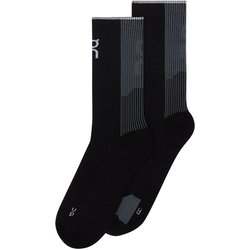 パフォーマンス ランソック ハイ ユニセックス ランニングウェア ソックス ブラック/イクリプス 22-24.5cm 2UF10040106