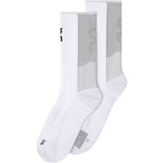 パフォーマンス ランソック ハイ ユニセックス ランニングウェア ソックス ホワイト/グレイシア 22-24.5cm 2UF10040813
