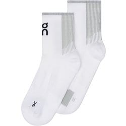 パフォーマンス ラン ソック ミッド ユニセックス ランニングウェア ソックス ホワイト/グレイシア 22-24.5cm 2UF10050813
