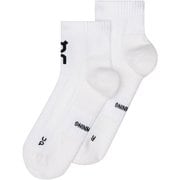 コア ランソックス ミッド 2パック ユニセックス ランニングウェア ソックス ホワイト 30.5-32cm 2UF10070069