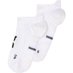 コア ランソックス ロー 2パック ユニセックス ランニングウェア ソックス ホワイト 25-27cm 2UF10080069