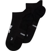 コア ランソックス ロー 2パック ユニセックス ランニングウェア ソックス ブラック 30.5-32cm 2UF10080553