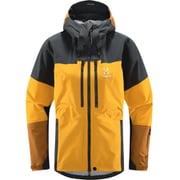 スピッツ ゴアテックス プロ ジャケット Spitz GTX PRO Jacket Women 605391 5LU Sunny Yellow/Magnetite Mサイズ [防水ジャケット レディース]