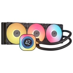 iCUE LINK TITAN 360 RX RGB LCD 2.1インチ ディスプレイ搭載 オールインワン簡易水冷CPUクーラー CW-9061023-WW