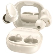 完全ワイヤレスイヤホン Bluetooth対応 ホワイト JKTWS065WT