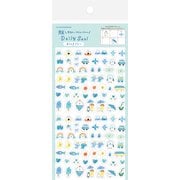 デイリーシール お天気ブルー わたしびより QS268