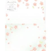 限定 今日のお手紙 レターセット みずいろさくら LLL460