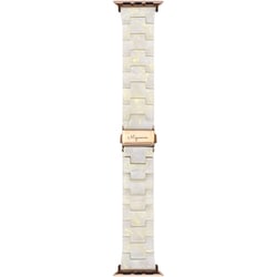 OWL-AWBSMIN05-WH [Apple Watch 40/41/42mm用 キャンディレジンストラップ Mignonne（ミニョン）シリーズ]