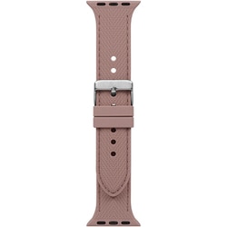 OWL-AWBSMIN06-PK [Apple Watch 40/41/42mm用 レザーライクシリコンバンド Mignonne（ミニョン）シリーズ]