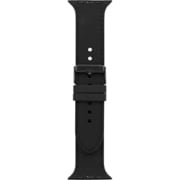 OWL-AWBSTAC03-BK [Apple Watch 40/41/42mm用 レザーライクシリコンバンド TACTIX（タクトナイン）シリーズ]