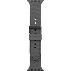 OWL-AWBSTAC03-GY [Apple Watch 40/41/42mm用 レザーライクシリコンバンド TACTIX（タクトナイン）シリーズ]