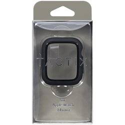 OWL-AWCVTAC44-BK [Apple Watch 44mm（6/5/4/SE/SE 第2世代）用 画面保護ガラス一体型ケース TACTIX（タクトナイン）]