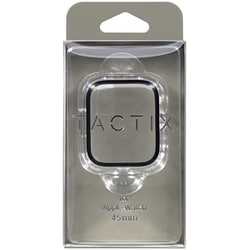 OWL-AWCVTAC45-CL [Apple Watch 45mm（9/8/7）用 画面保護ガラス一体型ケース TACTIX（タクトナイン）]