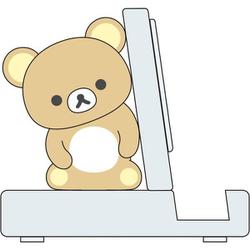 FR78001 リラックマ スマートフォンスタンド リラックマ