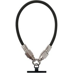 CABLE in STRAP ブラック iSB-CHS01