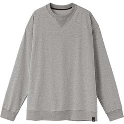リカバリーウェア リカバリーデイズ ロングスリーブクルーネック メンズ 杢グレー Lサイズ 一般医療機器 8500