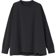 リカバリーデイズ ロングスリーブ レディース リカバリーウェア 長袖シャツ ファントムブラック XLサイズ 一般医療機器 8550