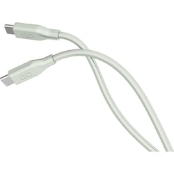 シリコンケーブル USB-C to USB-C 0.15m PD240W対応 カームブルー CIO-SL30000N2-CC015-CBL