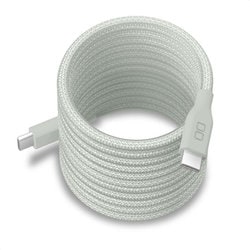 スパイラルケーブル USB-C to USB-C 2m PD240W対応 カームブルー CIO-NLSC30000-CC2-CBL
