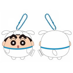 K1851B クレヨンしんちゃん 丸っこブルブルマスコット シロしんちゃん