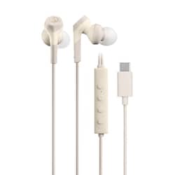 USB Type-C イヤホン SOLID BASS アクティブノイズキャンセリング搭載 ベージュ ATH-CKS330NC BG