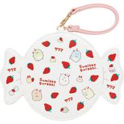 PB71401 すみっコぐらし 「すみっコぐらし×サクマいちごみるくキャンディ」テーマ ダイカットパスケース