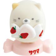 AB28501 すみっコぐらし 「すみっコぐらし×サクマいちごみるくキャンディ」テーマ フィギュアマスコット ねこ