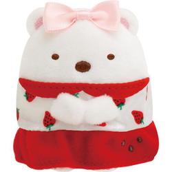 MO94001 すみっコぐらし 「すみっコぐらし×サクマいちごみるくキャンディ」テーマ てのりぬいぐるみ しろくま