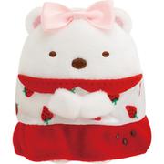 MO94001 すみっコぐらし 「すみっコぐらし×サクマいちごみるくキャンディ」テーマ てのりぬいぐるみ しろくま