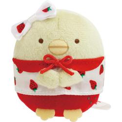 MO94101 すみっコぐらし 「すみっコぐらし×サクマいちごみるくキャンディ」テーマ てのりぬいぐるみ ぺんぎん？
