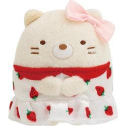 MO94301 すみっコぐらし 「すみっコぐらし×サクマいちごみるくキャンディ」テーマ てのりぬいぐるみ ねこ
