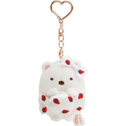 MO94701 すみっコぐらし 「すみっコぐらし×サクマいちごみるくキャンディ」テーマ ぶらさげぬいぐるみ しろくま