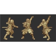 AHLAH88010 1/72 戦国時代（日本） 僧兵 合戦 5体セット エッチング製武器付属 [組立式プラスチックモデル]