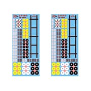 AHLAH89009 1/72 家紋デカール 真田家 2枚入 [プラモデル用品]