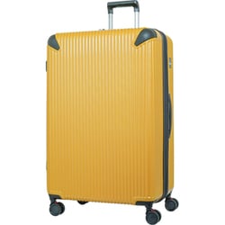 スポルディング SPALDING スーツケース 旅行目安日数：1週間以上 114L（拡張時125L） TSロック/サスペンション搭載/静音モデル SP-0836-74 イエローカーボン