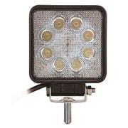 ML-18 [LEDワークライト角 8灯 24W 白色 コード長約45cm]