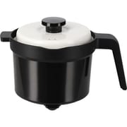 電子レンジ専用調理器具 レンジメート マグポット ブラック MCS003A-CK