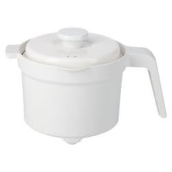 電子レンジ専用調理器具 レンジメート マグポット ホワイト MCS003A-CW