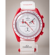 オメガ×スウォッチ MISSION TO MARS 42mm QZ 並行輸入品 2年保証 SO33R100
